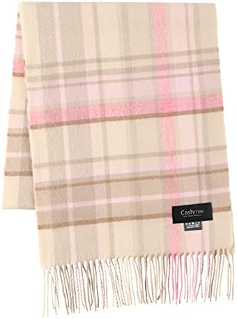 （05:00時点） [Cashmee] 33 カシミヤ 100％ カシミア タータンチェック ウェーブ マフラー/Sirius 11color メンズ レディース (OPERAMOVE LAWRENCE（DW09）)