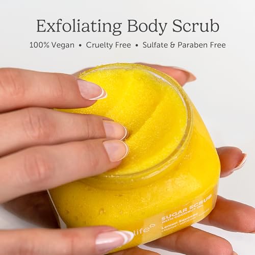 Nectar Bath Treats Sugar Scrub, Lemon Body Scrub thumb #1
