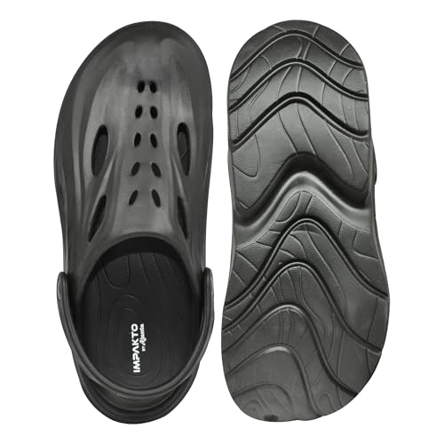 Image of Impakto by Ajanta Men's Classic Casual Clogs /Sandals with Adjustable Back Strap for Adult | Comfortable & Light Weight | Stylish & Anti-Skid | Waterproof & Daily Mules for Gents /Boys