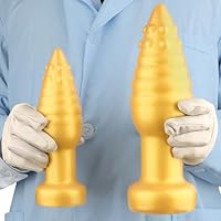 Analplug in klassischer Form: kleiner Kopf und große Mitte, starkes Ausdehnungsgefühl, superstarke Adsorption, bequeme und zarte Textur! Das spezielle Faden-Erscheinungsbild-Design bietet Ihnen ein echtes und aufregendes Erlebnis. Kann mit jedem Glei...