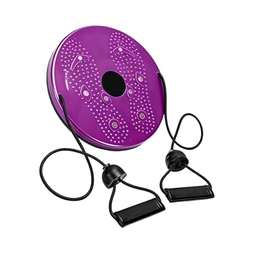 Genérico Máquina De Ejercicios De Torsión, Plataforma Giratoria, 25 Cm, Escultor De Cintura con Brazaletes Ajustables, Escultor De Cinturḁ, Mejora El Equilibrio, para Cintura, Piernas