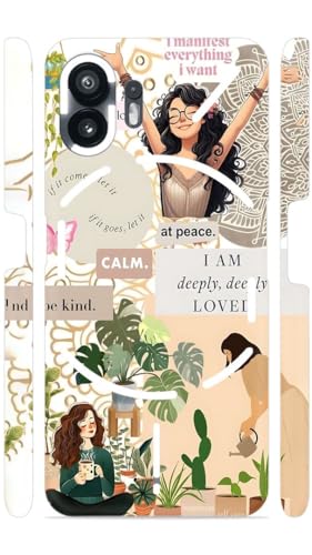 Image of Inspirational Quotes Girls Designer Printed Hard Back Cover for Nothing Phone 2 Attractive and Uniquely Crafted Smartphone Case