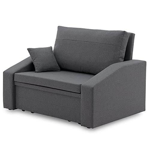 Sofini Sessel Vertico 90 - Klappsessel mit Schlaffunktion - für Wohnzimmer, Schlafzimmer oder Kinderzimmer (Malmo New 95)