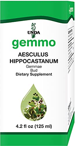 UNDA Gemmo Therapy Aesculus Hippocastanum | Horse Chestnut Bud Extract | 4.2 fl. oz.