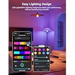 Lepro B1 AI Smart Light Bulbs - WiFi & Bluetooth RGBWW Color Changing LED Bulb Compatible with Alexa & Google Assistant, AI Generated Lighting LLM, AI Voice Control, Music Sync, 2.4GHz Only, 2 Packs - Image 5
