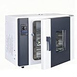 Lab Drying Oven, 16L Industrial Drying Cabinet with Blowing Function, RT+5~300℃ Constant Temperature Oven, 999min Timing Setting, LCD Digital Display, for Baking, Drying, Curing