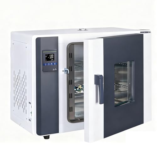 Suszarka laboratoryjna, przemysłowa szafka do suszenia 16 l, RT+5~300℃ stała temperatura, timer 999 min, cyfrowy wyświetlacz LCD do pieczenia, suszenia, utwardzania