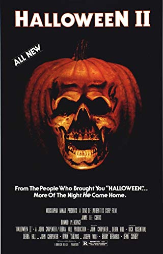 Halloween 2: The Nightmare Isn't Over! Movie Poster (11 x 17 Inches - 28cm x 44cm) (1981) Style A -(Jamie Lee Curtis)(Donald Pleasence)(Jeffrey Kramer)(Charles Cyphers)(Lance Guest)