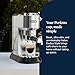 De'Longhi Dedica Style, Traditional Pump Espresso Machine, Coffee and Cappuccino Maker, EC685M, Silver