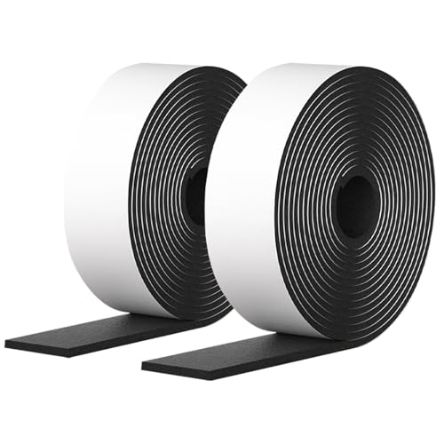 soitzhoc 2 Rouleaux de Feutrine Autocollante, avec Support Adhésif, Patins pour Meubles Découpables, Rouleau Feutrine, pour Protéger les Surfaces de Meubles, Chaises, Sols en Bois Dur