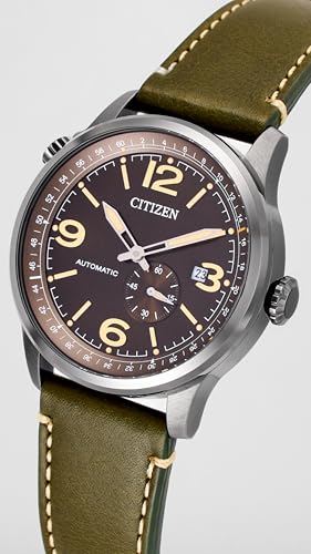 Image of Citizen Mechanical 42 mm Black Dial Men Watch- NJ0147-18X