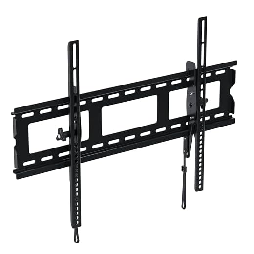 Sanus Universal Low Profile Tilt TV Wall Mount for 37" - 80" LED, LCD & Plasma TVs, Eliminates Glare with 10º of Tilt & Post-Install Adjustments - 3 Step Install - Safety Certified - MLT14-B1