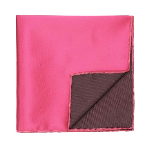 Image of tiemart Solid Color Pocket Squares for Men | For Suits, Perfect for Wedding Parties, 12 x 12 inch / 30 x 30 cm