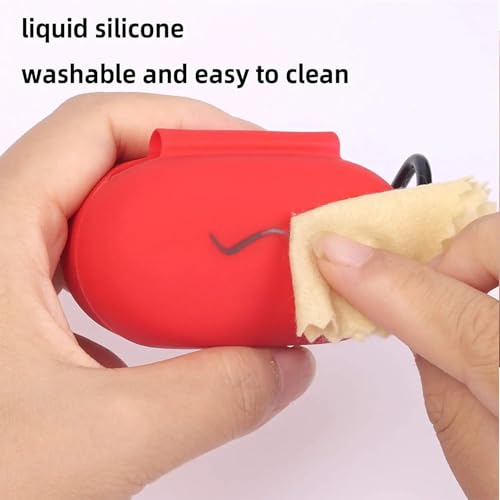 Image of Silicon Cover Compatible with Bose Sport Wireless Earbuds Case (is NOT Compatible with Bose Sound Sports, NEW Quite Comfort Earbuds, Only Silicone Cover Included) (White)