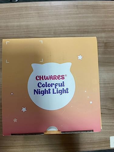 CHWARES Night Light for Kids, Cat Night Lights with Battery, 7 Color Changing Cat Lamp for Girls Room Decor, USB Rechargeable, Cute LED Cat Gifts for Baby, Children, Toddlers, Teen Girls, Nursery 10