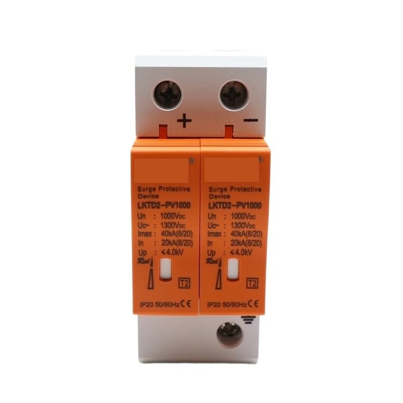 2P DC 1000V SPD 20-40kA DC Surge Suppressors/DC Surge Protector for Solar System Protection Solar