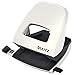 Price comparison product image Leitz Hole Punch, 30 Sheets, Guide Bar with Format Markings, Metal, WOW Range, 50081001 - Pearl White