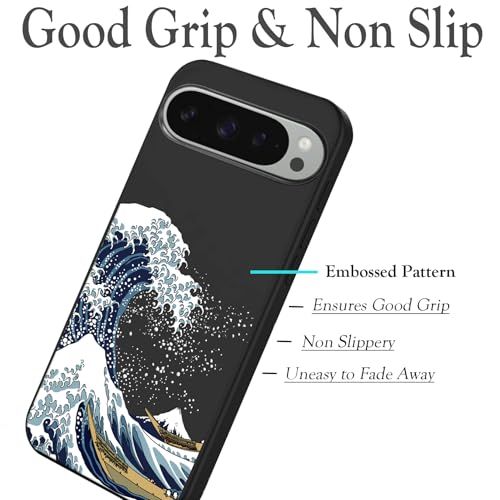 Coque Pixel 9 Pro XL protection TPU fine motif vague - 3