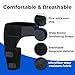 BraceBull Hip Brace, Sciatica Pain Relief Devices, Hip Brace for Women Men, Hips Pain Relief, Thigh Compression Sleeve, Sciatic Nerve Braces, Suitable for Sciatic Nerve, Groin, Thigh, Hamstring