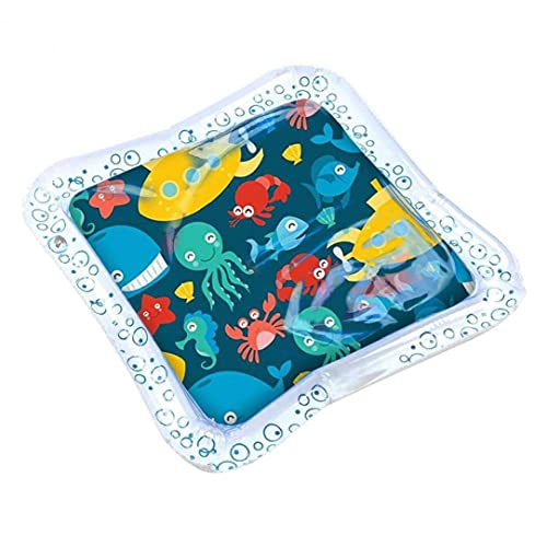 NIDONE Baby Water Mat Lekvrij PVC Peuter Opblaasbaar Water Gevuld PlayMat Sensory Speelgoed