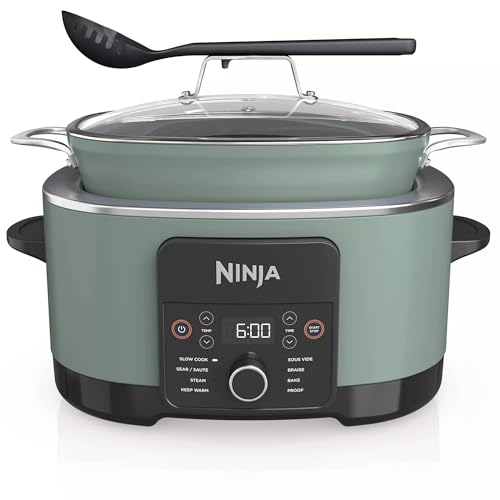 Ninja PossibleCooker PRO 8.5qt Multi-Cooker with 8-in-1 Slow Cooker, Dutch Oven, Sous Vide, Oven Safe Pot to 500°F Sage Green
