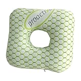 Almohada para oídos genérica – Cojín ergonómico de espuma para dormir – 28,0 x 28,0 x 7,0 cm – Almohada para pendientes, para avión, coche, oficina, gimnasio, siesta de viaje, casa