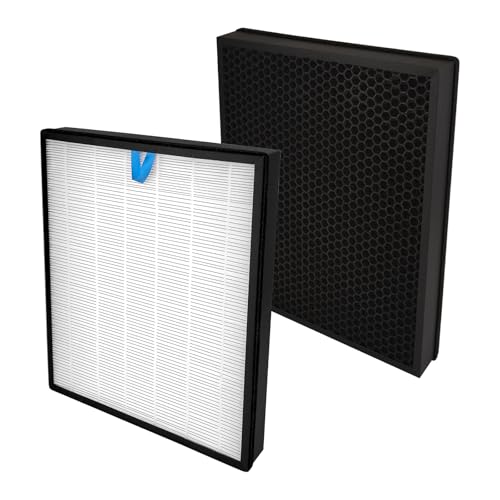 Paquete de 2 filtros de repuesto Vital 200S compatibles con el purificador de aire LEVOIT Vital 200S, filtro HEPA Vital 200S H13, filtros Vital 200S-P de carbón activado 3 en 1, reemplaza #Vital