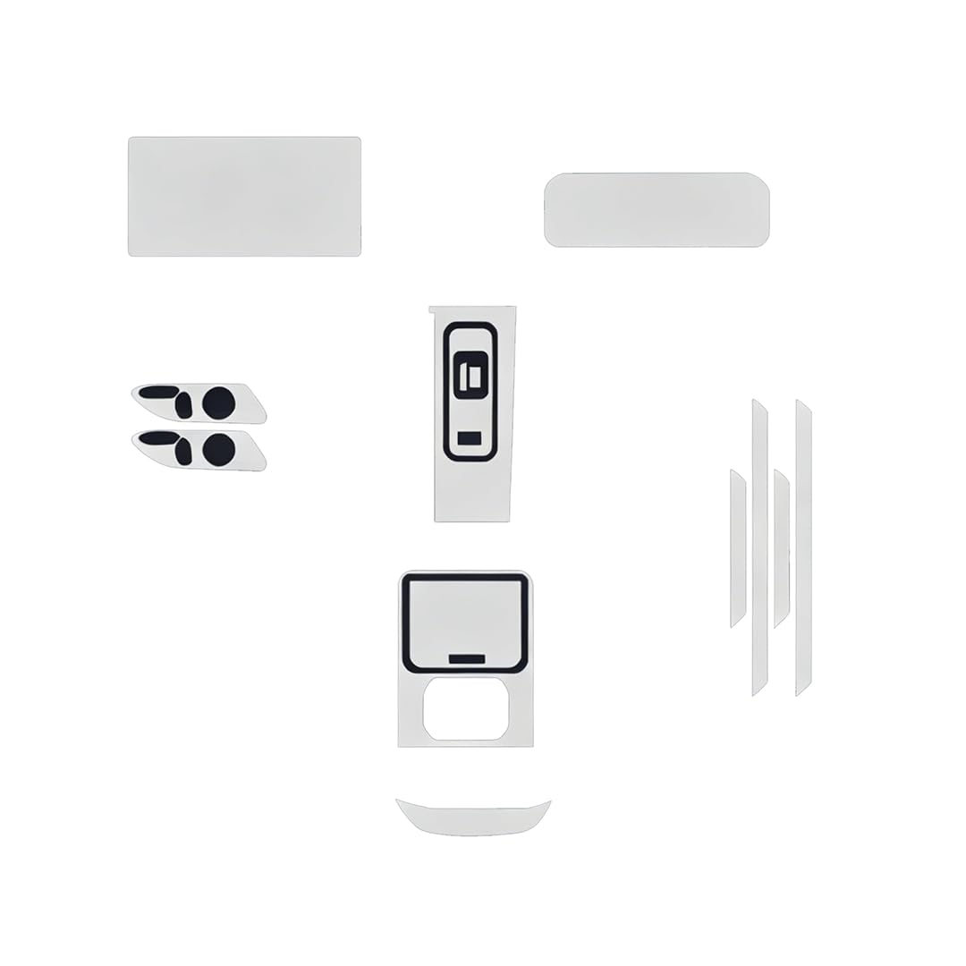 Conpert PPF film for car for Seres Aito M5 2023-2024, Transparent TPU Film Dashboard and Navigation Interior Protection Film Sticker