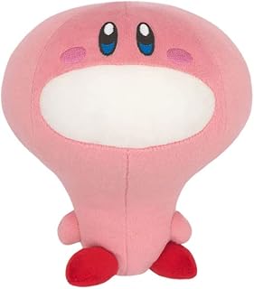 Sanei Lightbulb Kirby KP58 All Star Collection 8 Inch Plush