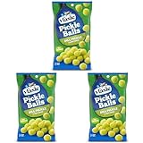 Vlasic Pickle Balls, Dill Pickle Flavored Corn Puffs, 2 oz. (Pack of 3)