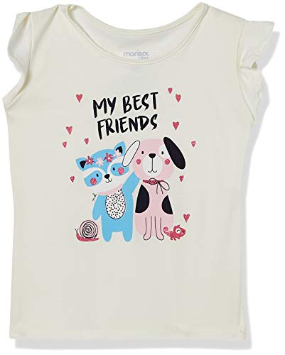 Blusa My Friends Marisol Play meninas, Branco, 6