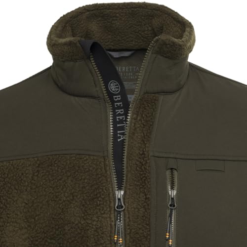 Image of Beretta Men's Halifax Sherpa Fleece Outdoor Jacket | Lightweight, durable, comfortable, warm coat, for hunting /hiking