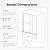 56"-60" W x 58" H Semi-Frameless Double Sliding Shower Tub Door 60 Inch Glass Shower Door Matte Black Tempered Glass for Bathroom Walk in Shower