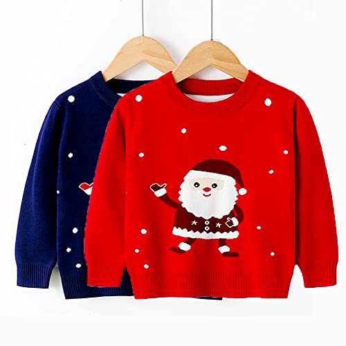 Image of Remimi Kids Christmas Sweater for Toddler Girls Boys Holiday Pullover Top