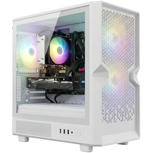 STGAubron Gaming PC Desktop,Core I7,RX 580 16G,16G RAM,512G SSD