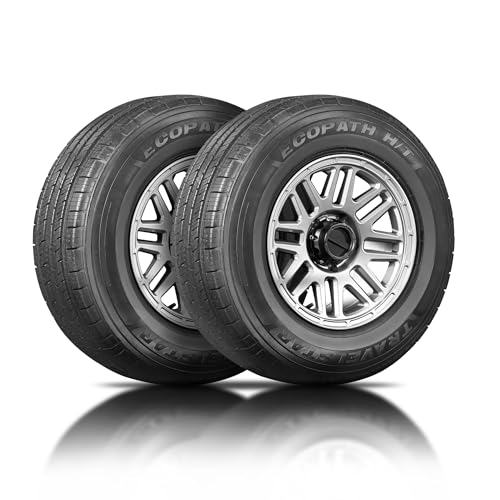 Set of 2 Travelstar EcoPath H/T LT215/85R16 115R Load Range E 10 Ply Highway...