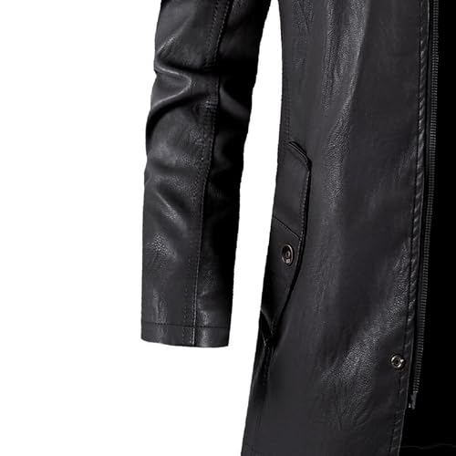 Style motard classique avec ce blouson en polyuréthane pour la mi-saison - 5