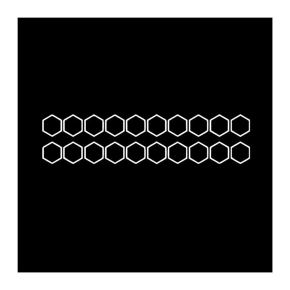 Honeycomb Pattern Auto Sticker Cars Decal Weatherproof Auto Styling Car Stickers(White)