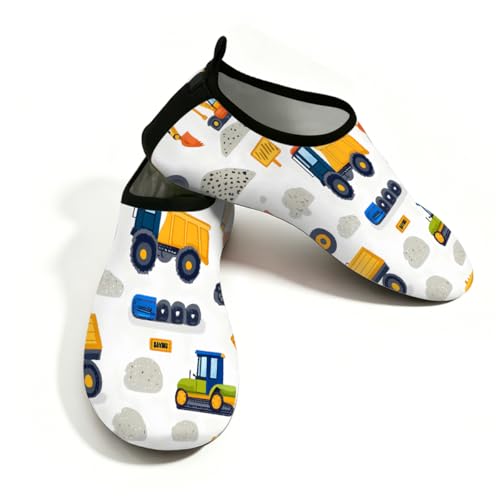 Mexpekil Zapatos acuáticos con patrón de excavadoras de tractores para mujeres y hombres, de secado rápido, antideslizantes, zapatos acuáticos, Patrón de excavadoras de tractor, 42.5/43 EU Mexpekil Zapatos acuáticos con patrón de excavadoras de tractores para mujeres y hombres, de secado rápido, antideslizantes, zapatos acuáticos, Patrón de excavadoras de tractor, 42.5/43 EU