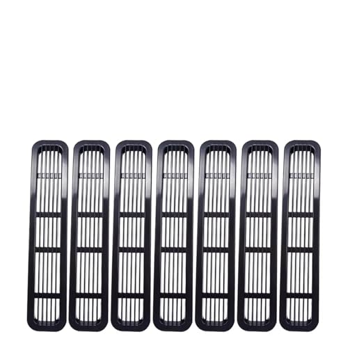 Inserts calandre avant évitez les débris dans le radiateur de votre Jeep Wrangler TJ 97-07