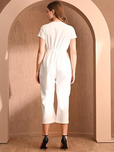 Image of Jumpsuit for Women | Halfsleeve V-Neck | One Peice Dress V-Neck