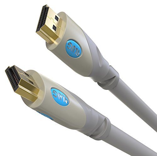 PlugLug HDMI Cables (10 feet, Grey)…