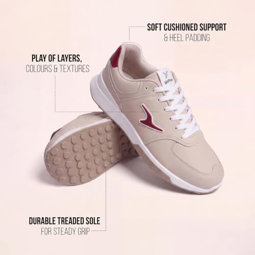 Image of YOHO Men's Sneakers Flo & Blazer | Stylish & Comfortable | Low Top, Lace Up Casual Shoes for Man /Gents