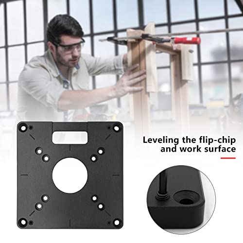 Piastra di inserimento da tavolo universale in