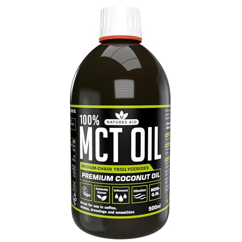 Natures Aid Huile TCM Noix de Coco 500 ml