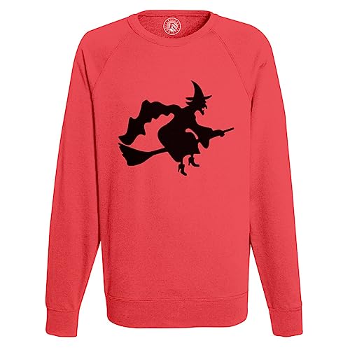 Sweat Homme Halloween Sorciere Balai Confortable sans Gratter