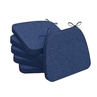 BAND MAID チェアパッド Amazon.com: AAAAAcessories D-Shaped Chair Cushions, 2