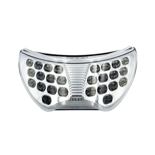 Lentille de clignotant moto CBR600 avec feu stop arrière intégré - 5