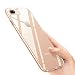 Produktbild iPhone 8 Plus Handyhülle, iPhone 7 Plus Silikon Hülle, otumixx Crystal iPhone 8 Plus Hülle Ultra Dünn Anti-Shock Soft TPU Bumper Schutzhülle für iPhone 8 Plus / iPhone 7 Plus Case Cover, Transparent