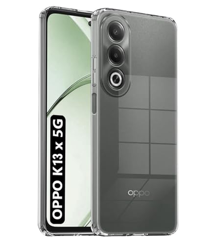 Image of Soft Silicone TPU Flexible Back Cover Compatible with Oppo K13x 5G